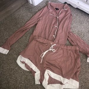 Cosabella long sleeve sleep set